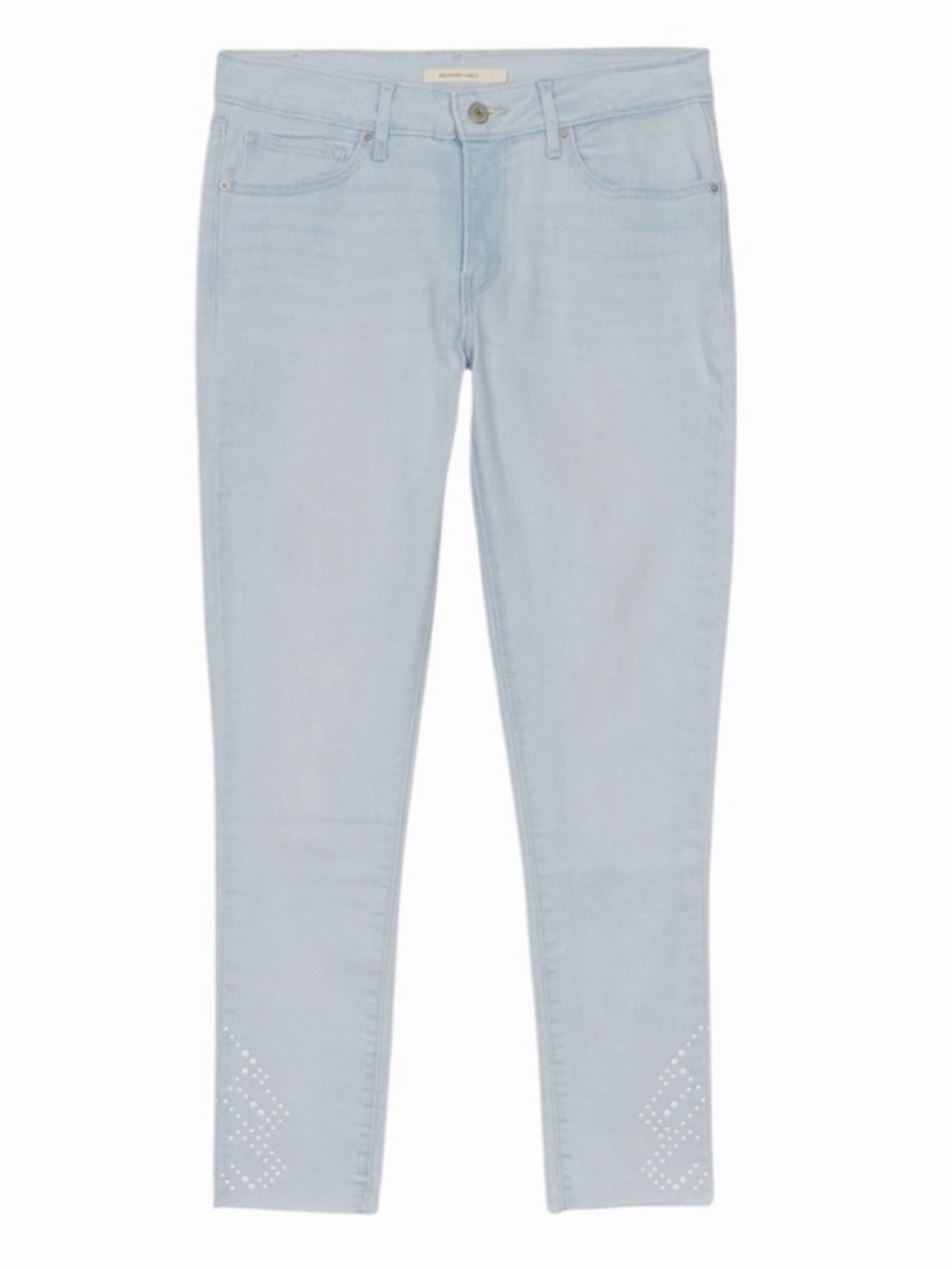 Levi’s 711 Studded Sparkle Ankle Skinny Jeans